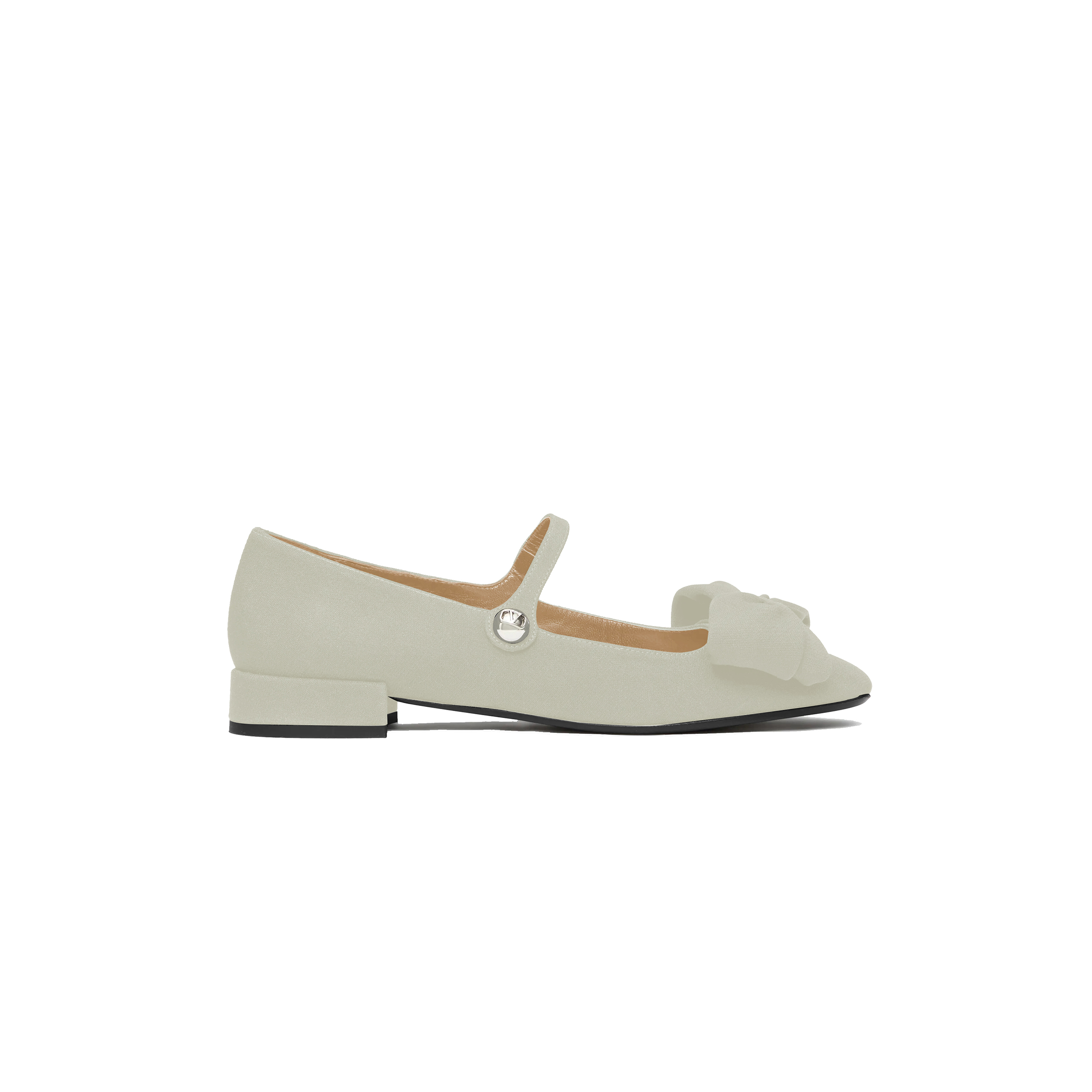 VALENTINO GARAVANI BOWJANE MARY-JANE BALLERINA IN CREPE FABRIC 20MM 5W0S0KI3JIV_0ND